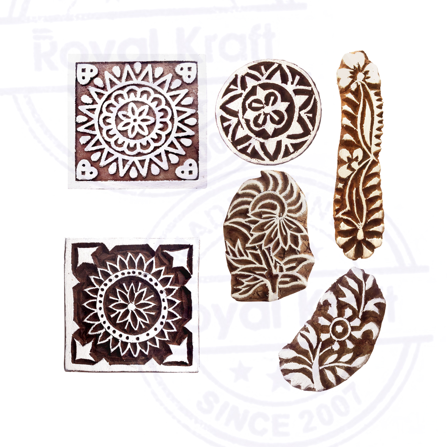 Assorted Printing Blocks 3 inches
