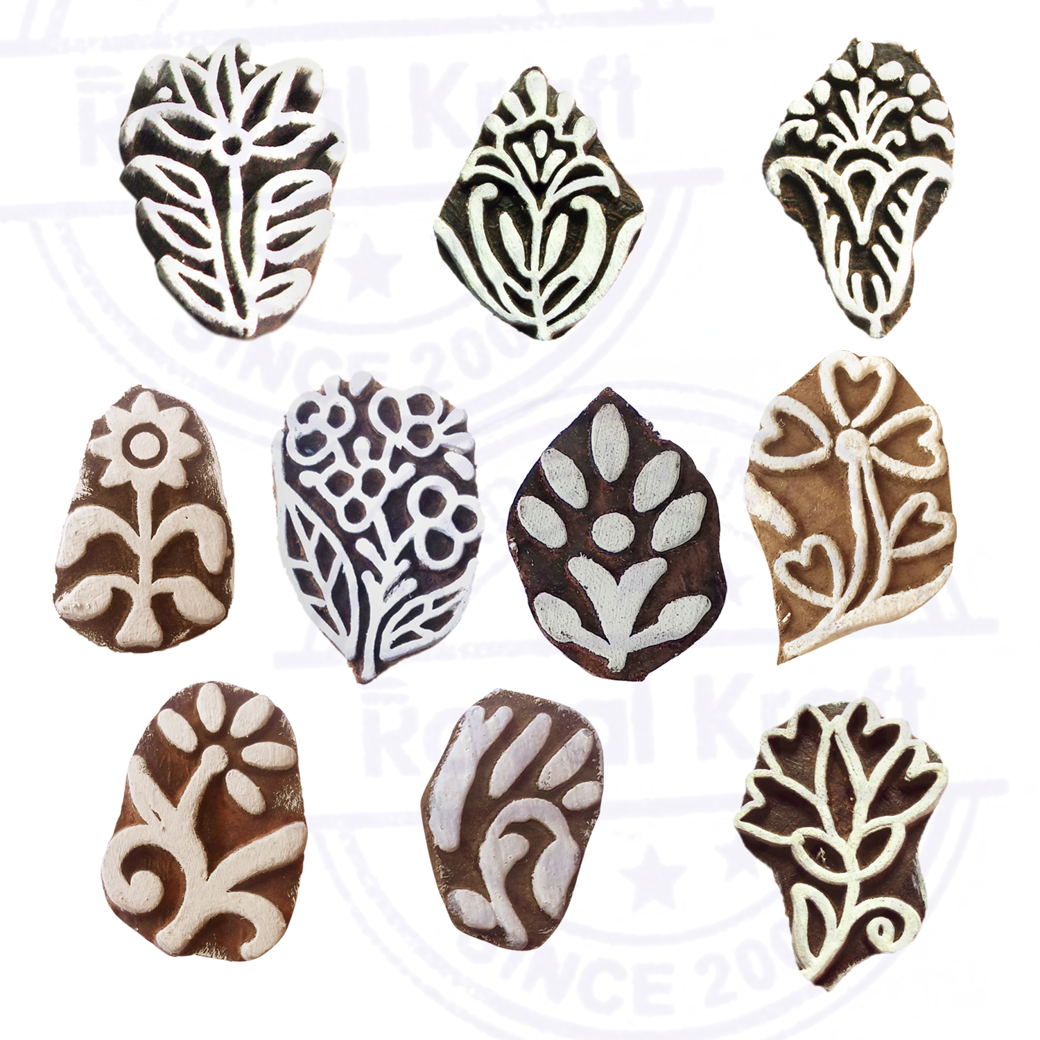 Small Printing Stamps 1 inches