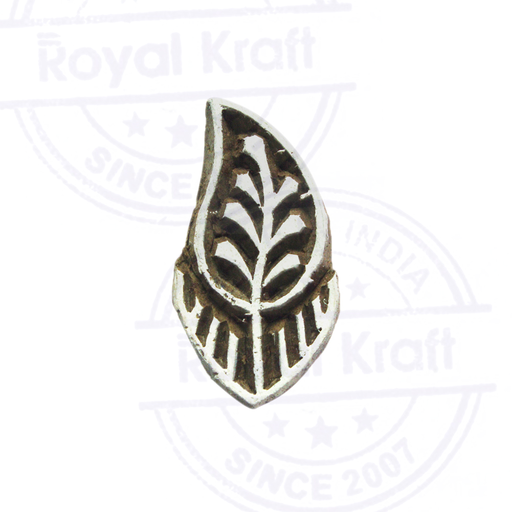 Royal Kraft Timbri Legno Foglia E Floreale - Set Di 6 Per Fai Da Te