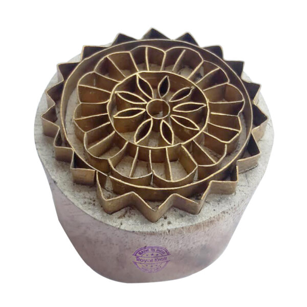 Round Brass Stamps - Single