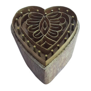 Heart Brass Stamps - Single