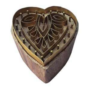 Heart Brass Stamps - Single