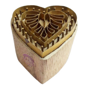 Heart Brass Stamps - Single