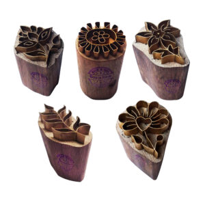 Floral Brass Stamps - Set