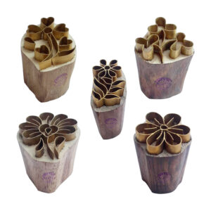 Floral Brass Stamps - Set