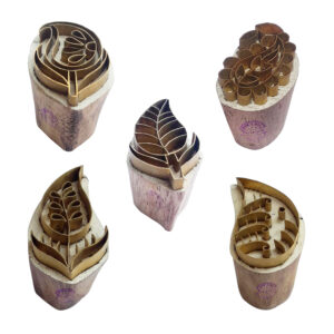 Floral Brass Stamps - Set