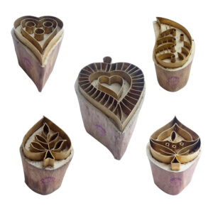 Heart Brass Stamps - Set