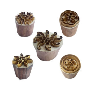 Round Brass Stamps - Set