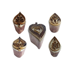 Heart Brass Stamps - Set