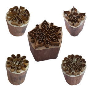 Floral Brass Stamps - Set