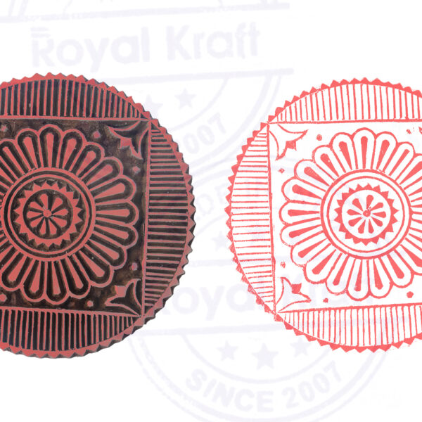 Round Wooden Stamps - Big
