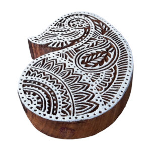 Paisley Wooden Stamps - Big