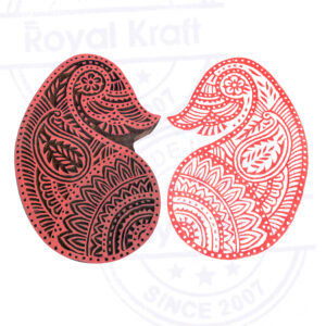 Paisley Wooden Stamps - Big