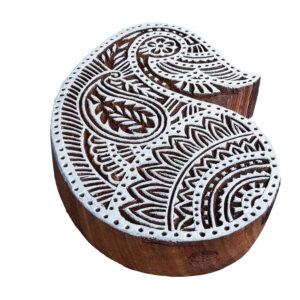 Paisley Wooden Stamps - Big