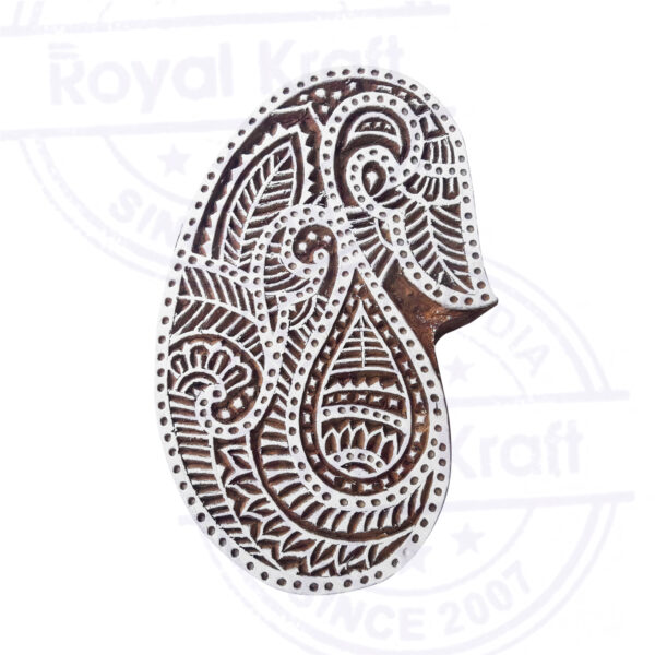 Paisley Wooden Stamps - Big