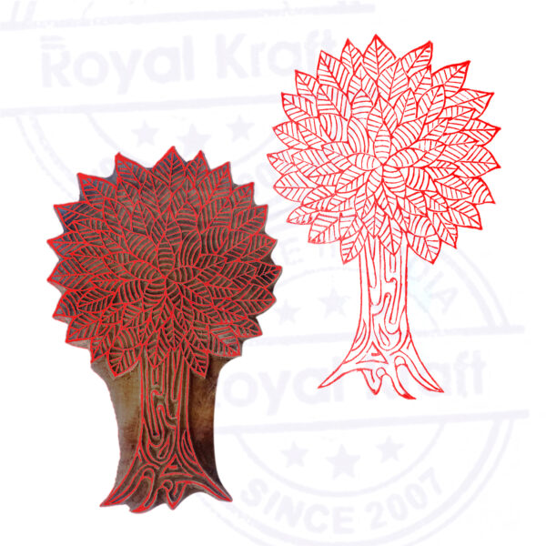 Tree Wooden Stamps - Big