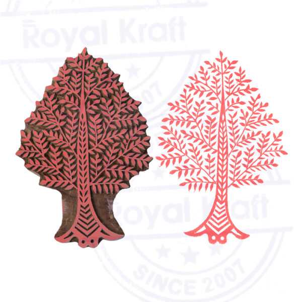 Tree Wooden Stamps - Big