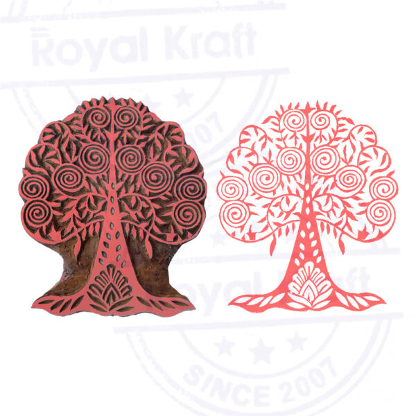 Tree Wooden Stamps - Big