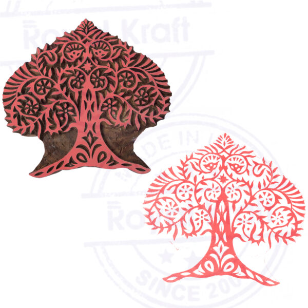 Tree Wooden Stamps - Big
