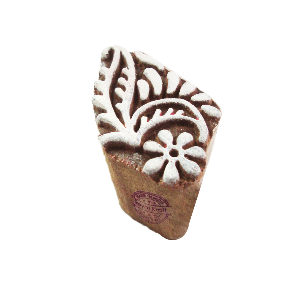 Royal kraft Printing Stamp Floral Wooden Block