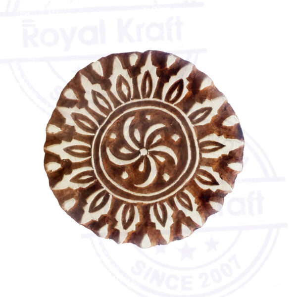 Round Wooden Stamps - Single