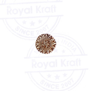 Round Wooden Stamps - Single