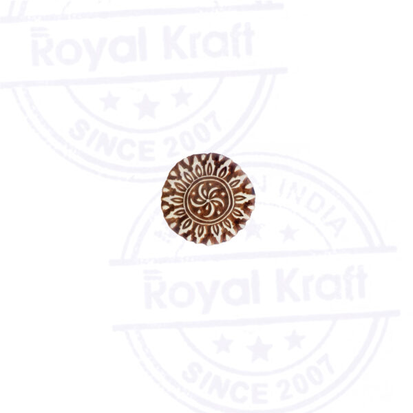 Round Wooden Stamps - Single
