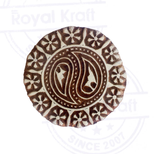 Round Wooden Stamps - Single