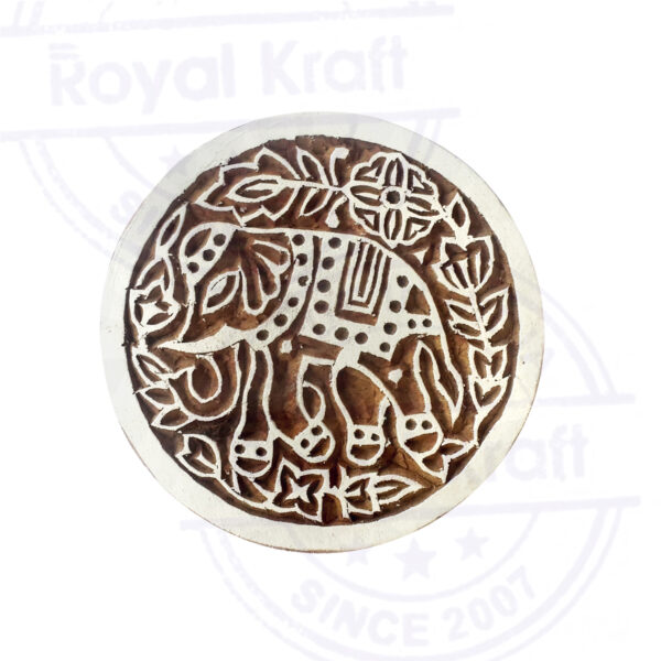 Round Wooden Stamps - Single