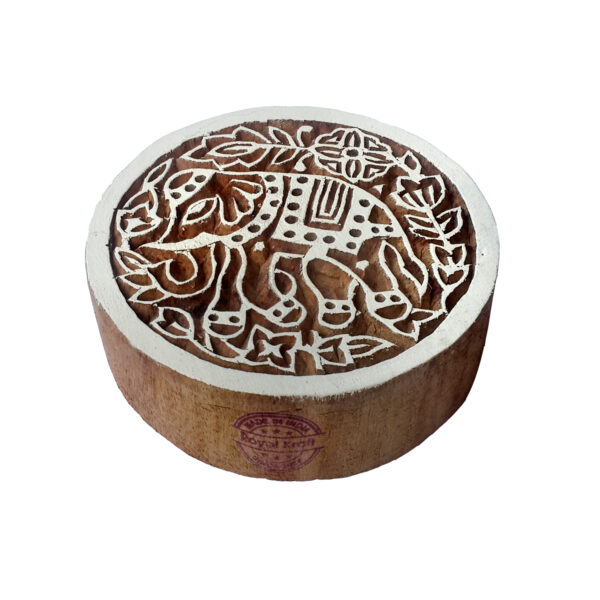 Round Wooden Stamps - Single