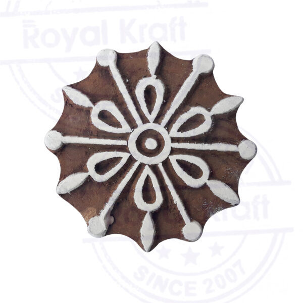 Round Wooden Stamps - Single
