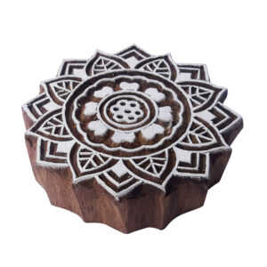 Round Wooden Stamps - Single