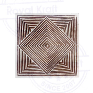 Square Wooden Stamps - Single