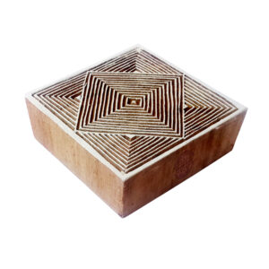 Square Wooden Stamps - Single