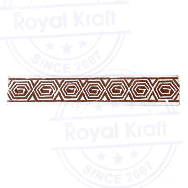 Border Wooden Stamps - Single