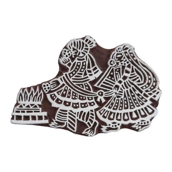 Figure Wooden Stamps - Single
