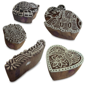 Animal Wooden Stamps - Set