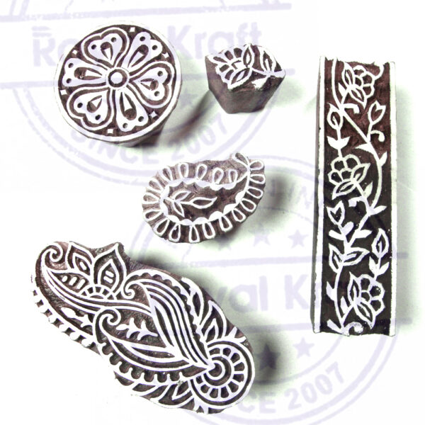 Assorted Wooden Stamps - Set