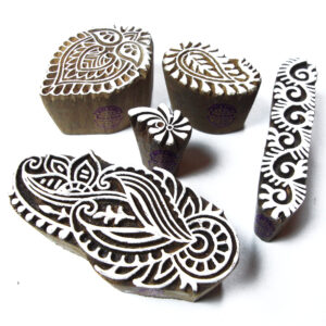 Paisley Wooden Stamps - Set