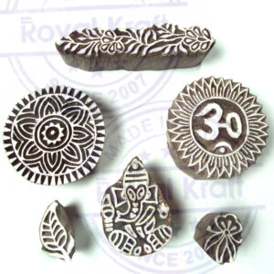 Religious Wooden Stamps - Set