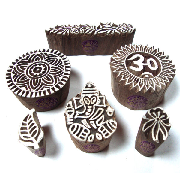 Religious Wooden Stamps - Set