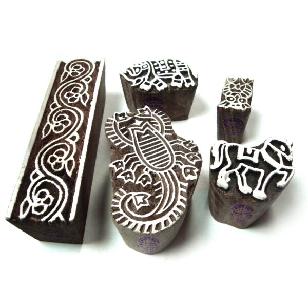 Animal Wooden Stamps - Set