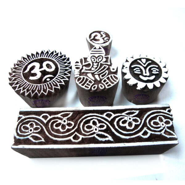 Religious Wooden Stamps - Set