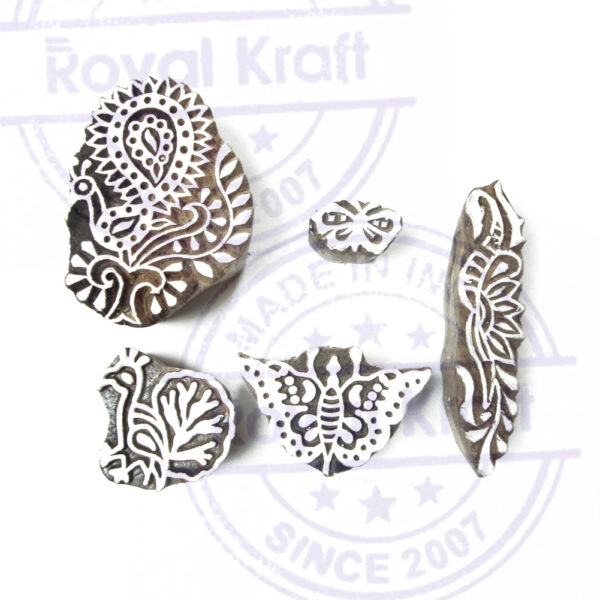 Animal Wooden Stamps - Set