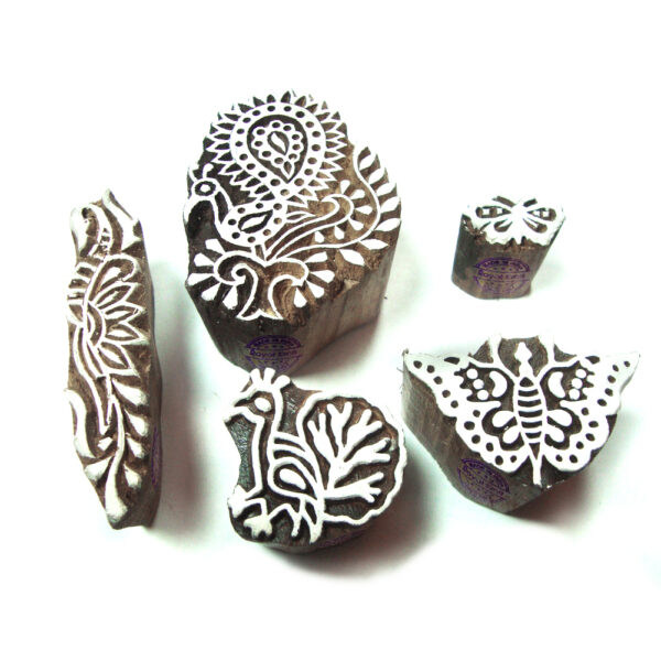 Animal Wooden Stamps - Set