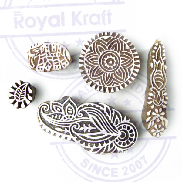 Assorted Wooden Stamps - Set