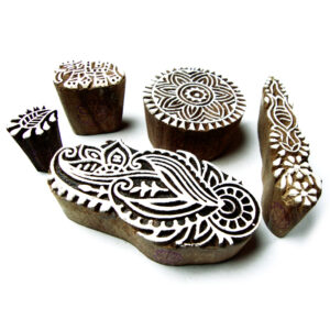 Assorted Wooden Stamps - Set