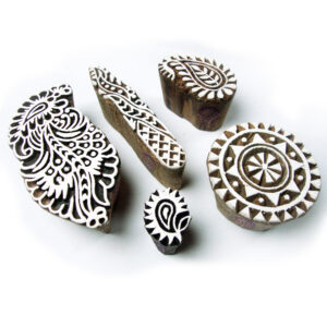 Paisley Wooden Stamps - Set