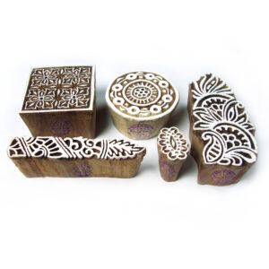 Assorted Wooden Stamps - Set