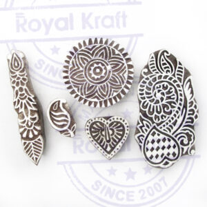 Assorted Wooden Stamps - Set